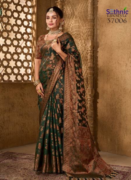 Evogue 2 By Sethnic Organza Designer Saree Suppliers In India