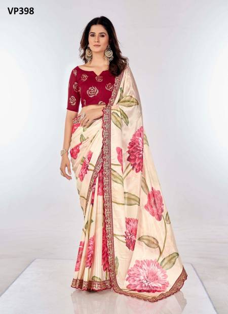 Fiona By Fashion Berry Chinon Designer Saree Wholesale Shop In Surat