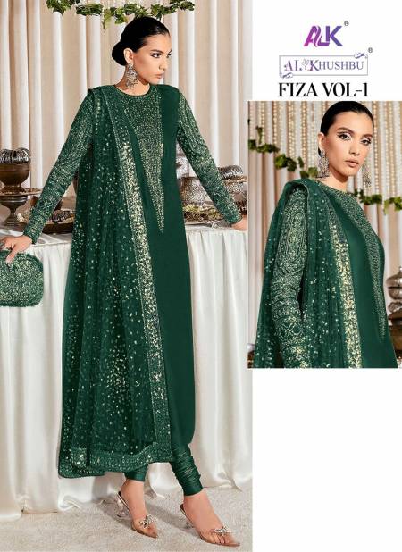 Fiza 4084 D To G By Alk Khushbu Embroidery Georgette Pakistani Suits Wholesale Shop In Surat
