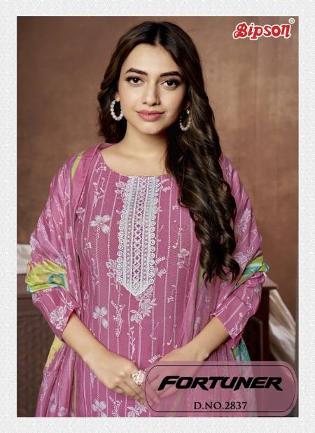 Fortuner 2837 By Bipson Roman Silk Non Catalog Dress Material Wholesalers In Delhi