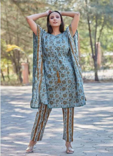 Gul 01 Fancy Ethnic Wear Cotton Printed Kurti With Bottom Latest Collection