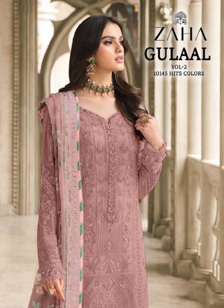 Gulaal Vol 1 By Zaha Georgette Pakistani Suits Catalog