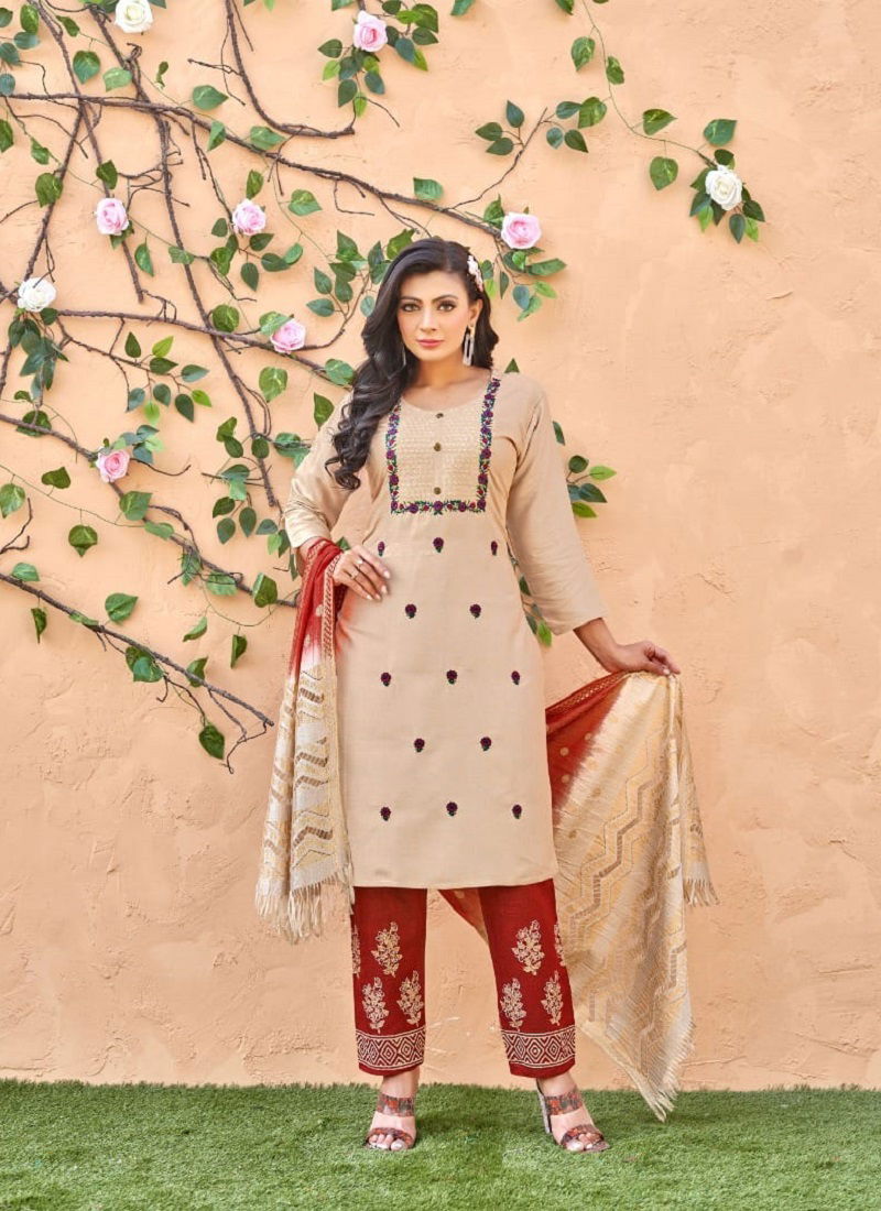 Hazel 4 By Kinti Colors Readymade Salwar Suits Catalog