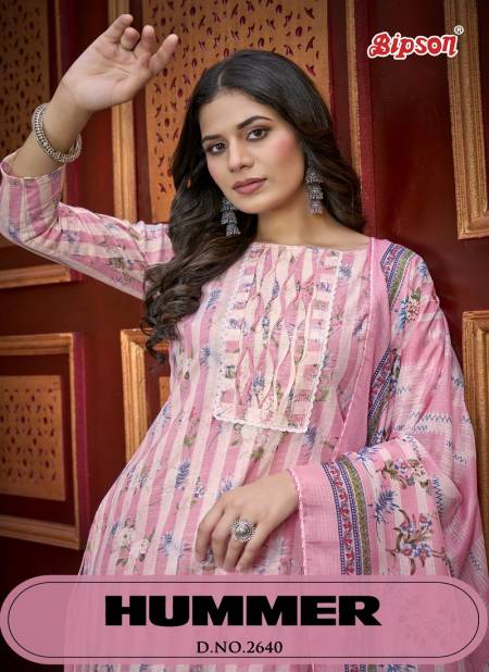 Hummer 2640 By Bipson Pure Cotton Printed Dress Material Wholesale Shop In Surat