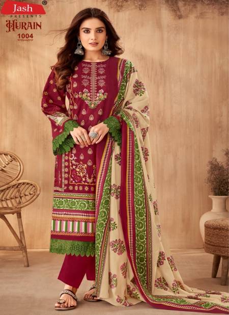 Hurain Vol 1 By Jash Printed Lawn Cotton Dress Material Wholesale Market In Surat
