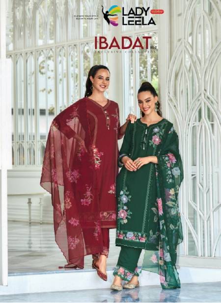 Ibadat 2 By Lady Leela Viscose Silk Readymade Suits Wholesale Market In Surat