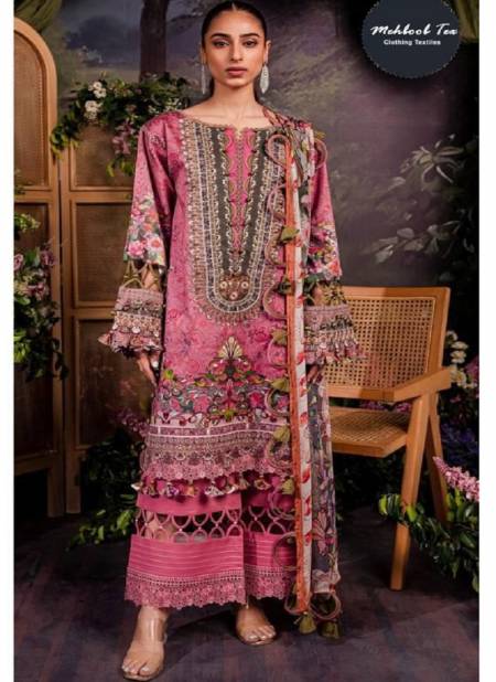 Jade Bliss Vol 11 By Mehboob Tex Pure Cotton Pakistani Salwar Suit Exporters in India
