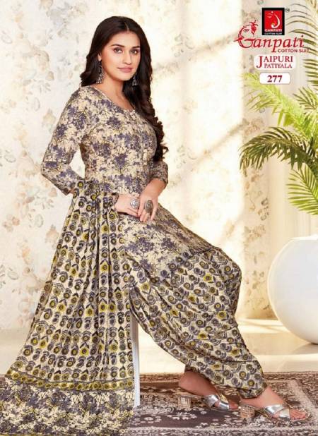 Jaipuri Patiyala Vol 12 By Ganpati Cotton Printed Dress Material Wholesale Price In Surat
