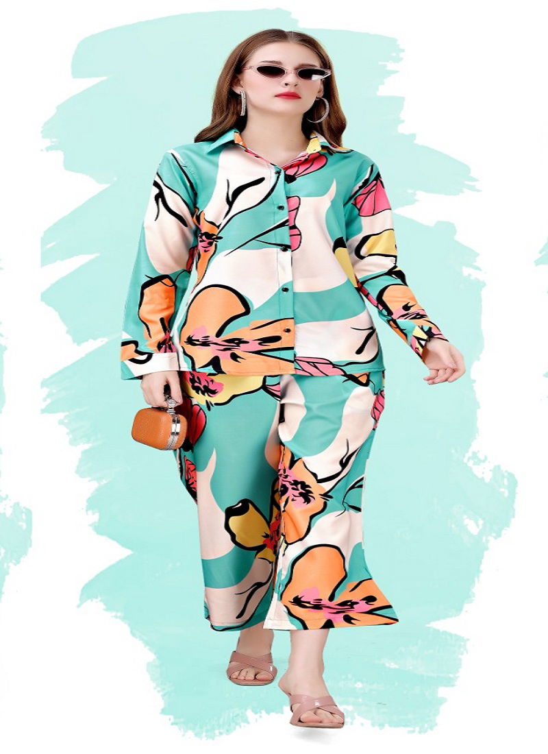 Jelite Cord Sets 1 Stylish Printed Poly Crape Co Ord Sets Catalog