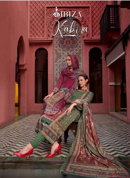 Kabira By Ibiza Viscose Pashmina Digital Printed Dress Material Wholesale Price In Surat