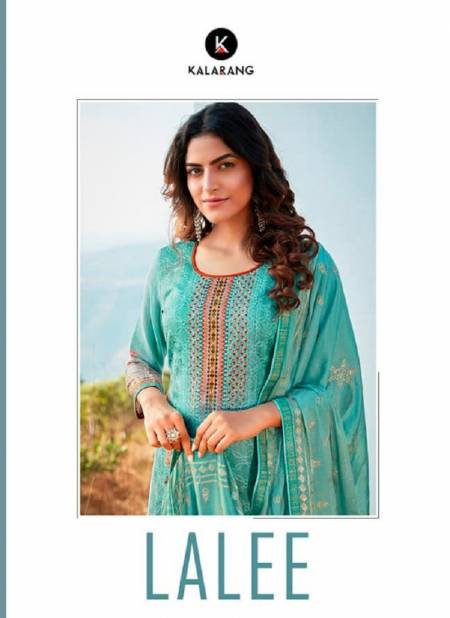 KALARANG LALEE Latest fancy Designer Casual Wear Jam Digital Print With Ari Work And Swarvoski Diamond Work Salwar Suit Collection
