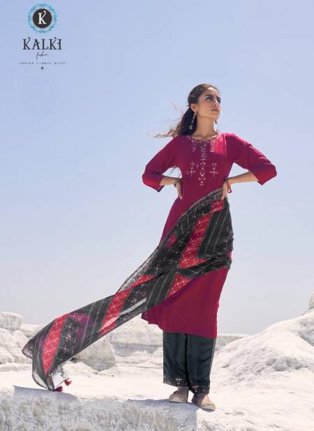 KALKI GLACE VOL-2 Fancy Designer Festive Wear Embroidery Salwar Suit Collection 