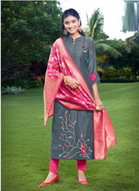 Kanika Occasion 1 Designer Ethnic Wear Linning Kurti With Dupatta Collection