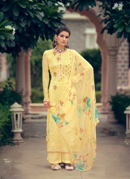 Karma Inayat 3 Festive Wear Georgette Embroidery Work Heavy Salwar Kameez Collection
