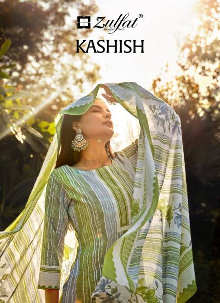 Kashish By Zulfat Printed Cotton Dress Material Wholesale Price In Surat