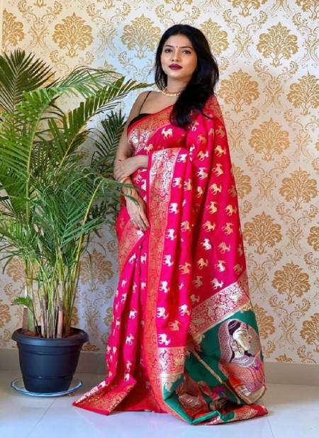 Kavya 01 New Exclusive Wear Silk Latest Saree Collection
