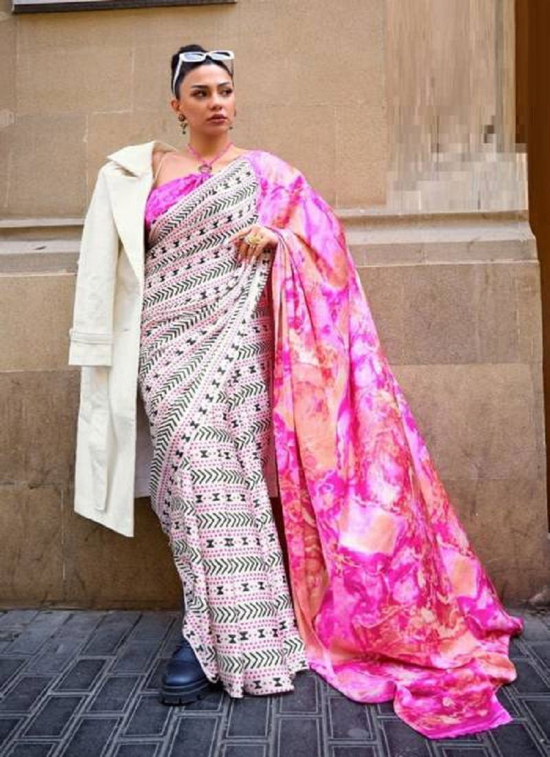 Kubik By Rajtex Printes Saree Catalog