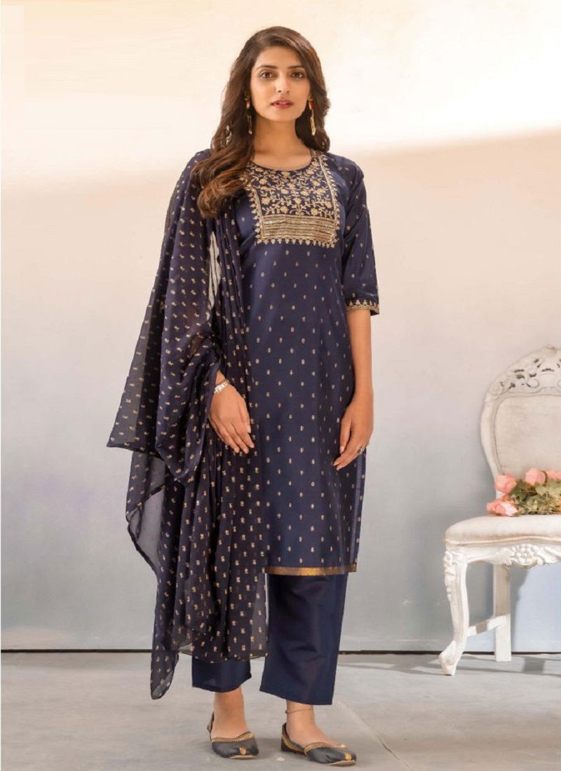 Kushals Sitara Readymade Designer Salwar Suits Catalog

