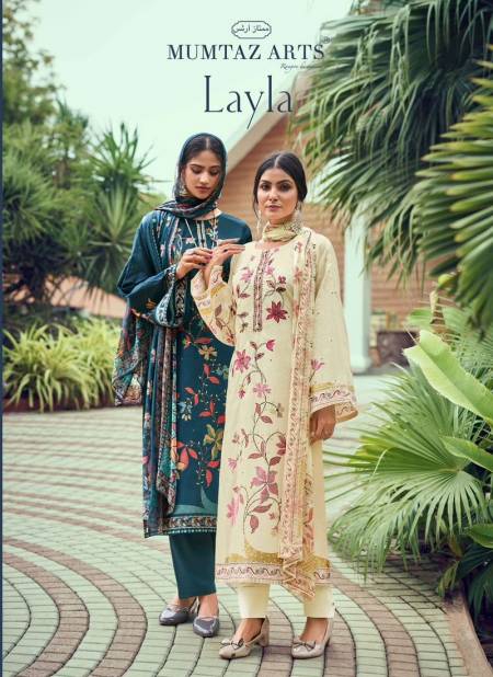 Layla By Mumtaz Arts Jam Satin Printed Salwar Kameez Wholesale Price In Surat