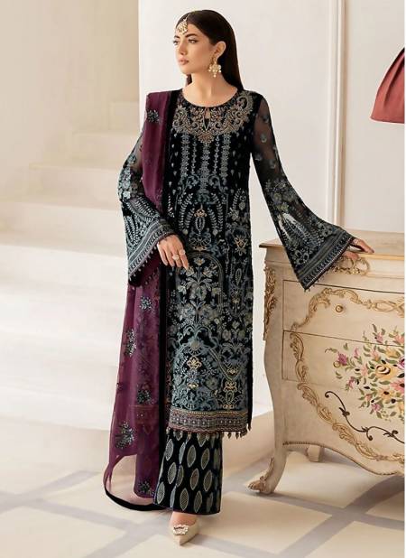 Libas 156 Embroidered Georgette Pakistani Suits Catalog
