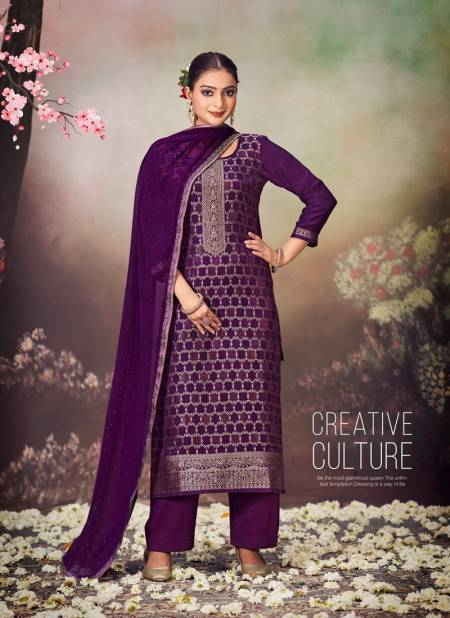 Loyal Edition 3 By Triple Aaa Muslin Jacquard Designer Salwar Suits Wholesale Price In Surat