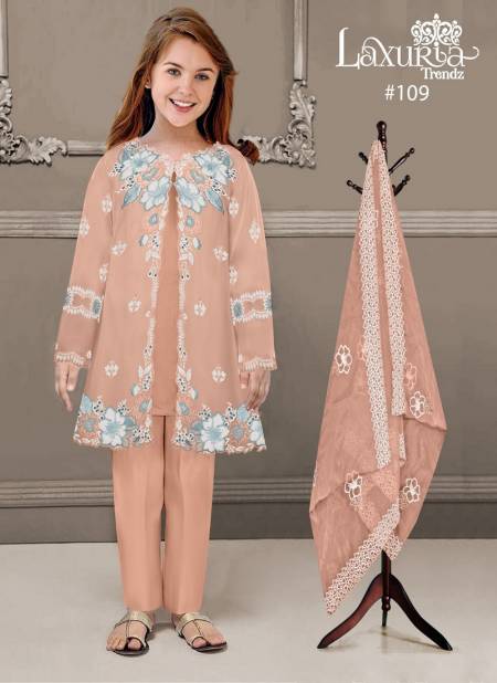 LT 109 Heavy Faux Georgette Girls Wear Pakistani Readymade Suits Wholesale In India