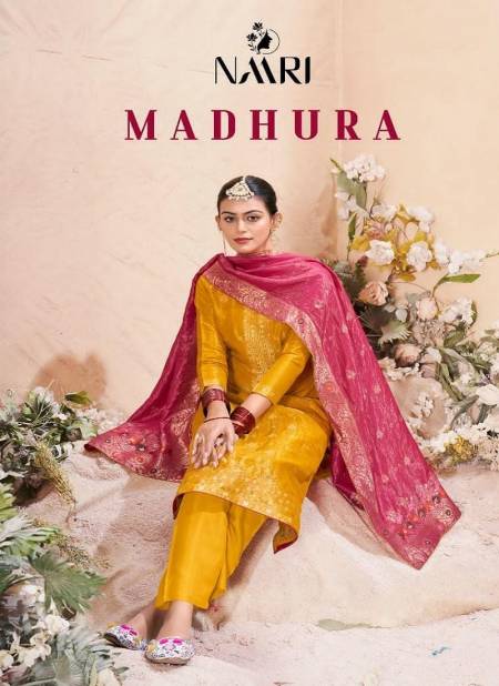 Madhura By Naari Simmer Jacquard Designer Salwar Kameez Wholesale Online
