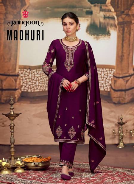 Madhuri By Rangoon Silk Designer Kurti With Bottom Dupatta Wholesale Price In Surat