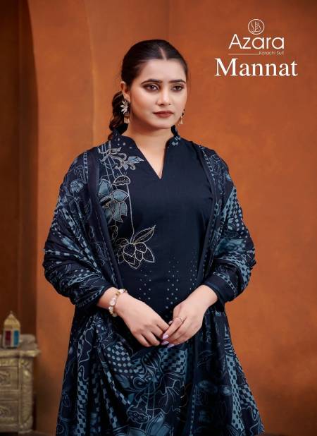 Mannat By Radhika Azara Cotton Printed Dress Material Wholesale Shop In Surat
