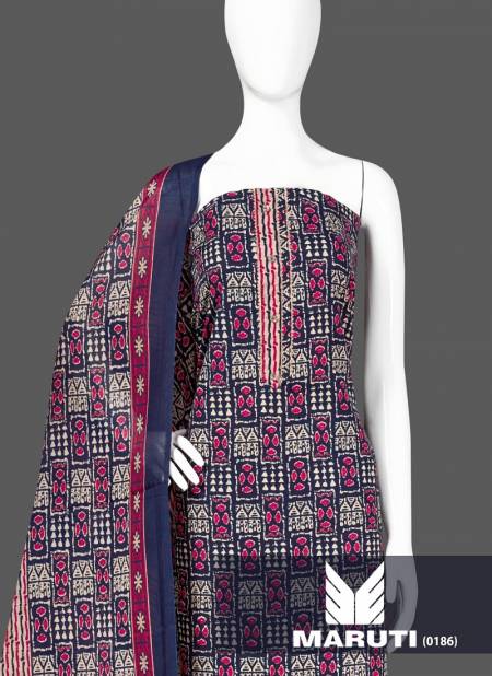 Maruti 186 By Bipson Pure Mal Cotton Non Catalog Dress Material Wholesalers In Delhi