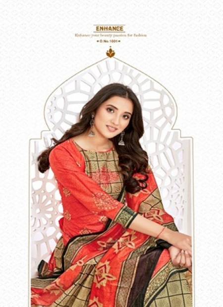 Megha Raazi 2 Latest fancy Designer Regular Casual Wear Printed Cotton Dress Material Collection
