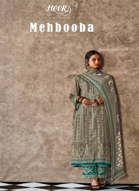 Mehbooba By Kimora Muslin Digital Printed Salwar Suits Wholesalers In Delhi