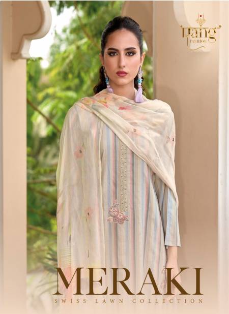 Meraki By Rung Lawn Cotton Dress Material Wholesale Clothing Suppliers In India