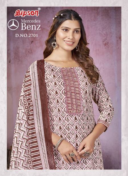 Mercedes Bena 2701 By Bipson Printed Cotton Non Catalog Dress Material Wholesale Online