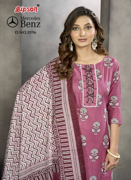 Mercedes Benz 2596 By Bipson Cambric Printed Cotton Dress Material Wholesale Shop In Surat
