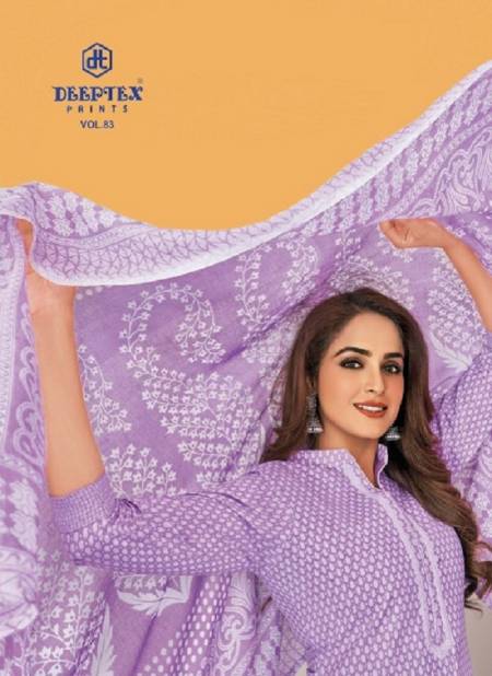 Miss India Vol 83 By Deeptex Cotton Dress Material Wholesale Shop In Surat

