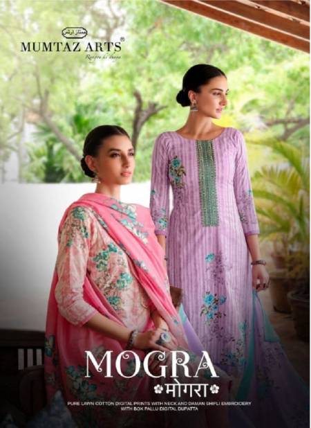 Mogra By Mumtaz Arts Lawn Cotton Printed Salwar Kameez Wholesale Price In Surat