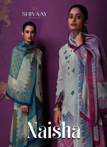 Naisha By Shivaay Lawn Cotton Printed Dress Material Wholesale Clothing Suppliers In India
