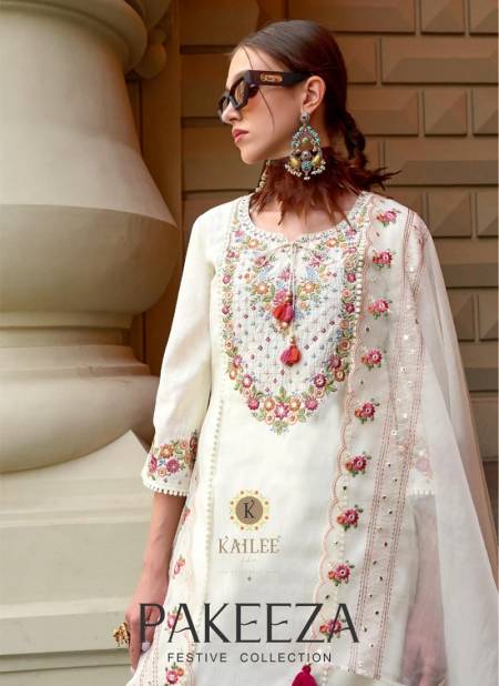 Pakeeza By Kailee Viscose Silk Designer Readymade Suits Wholesale Price In Surat
