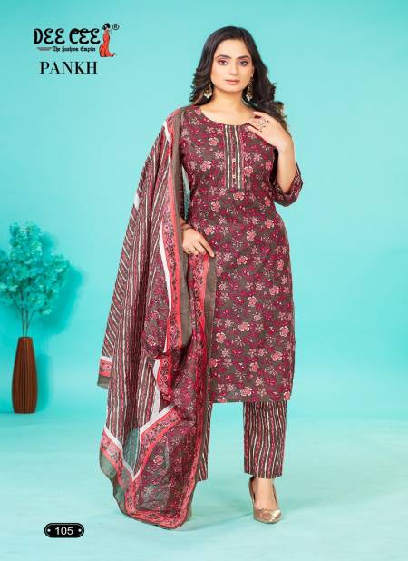 Pankh By Deecee Cambric Cotton Kurti With Bottom Dupatta Wholesale Price In Surat