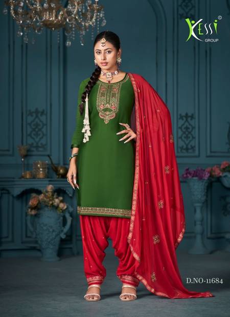 Patiala House Vol 99 By Kessi Heavy Cotton Silk Punjabi Dress Material Wholesale Shop In Surat