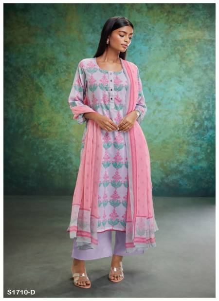 Paula 1710 By Ganga Designer Salwar Suit Catalog