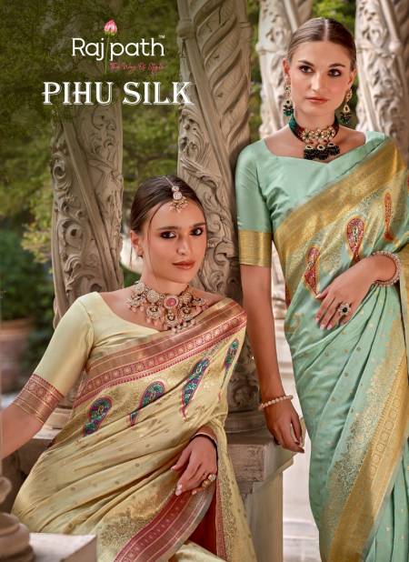 Pihu Silk By Rajpath Soft Silk Saree Wholesalers In Delhi