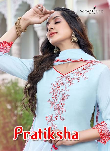Pratiksha By Wooglee Viscose Weaving Readymade Suits Wholesale Clothing Suppliers In India