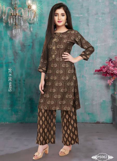 PS062 A Fancy Festive Wear Kurti With Palazzo Collection