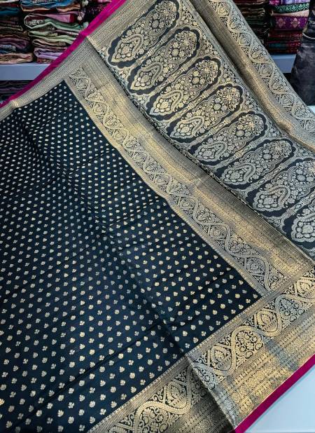 Pure 2 By Policona Pure Soft Silk Handloom Wedding Wear Wholesale Saree In India
