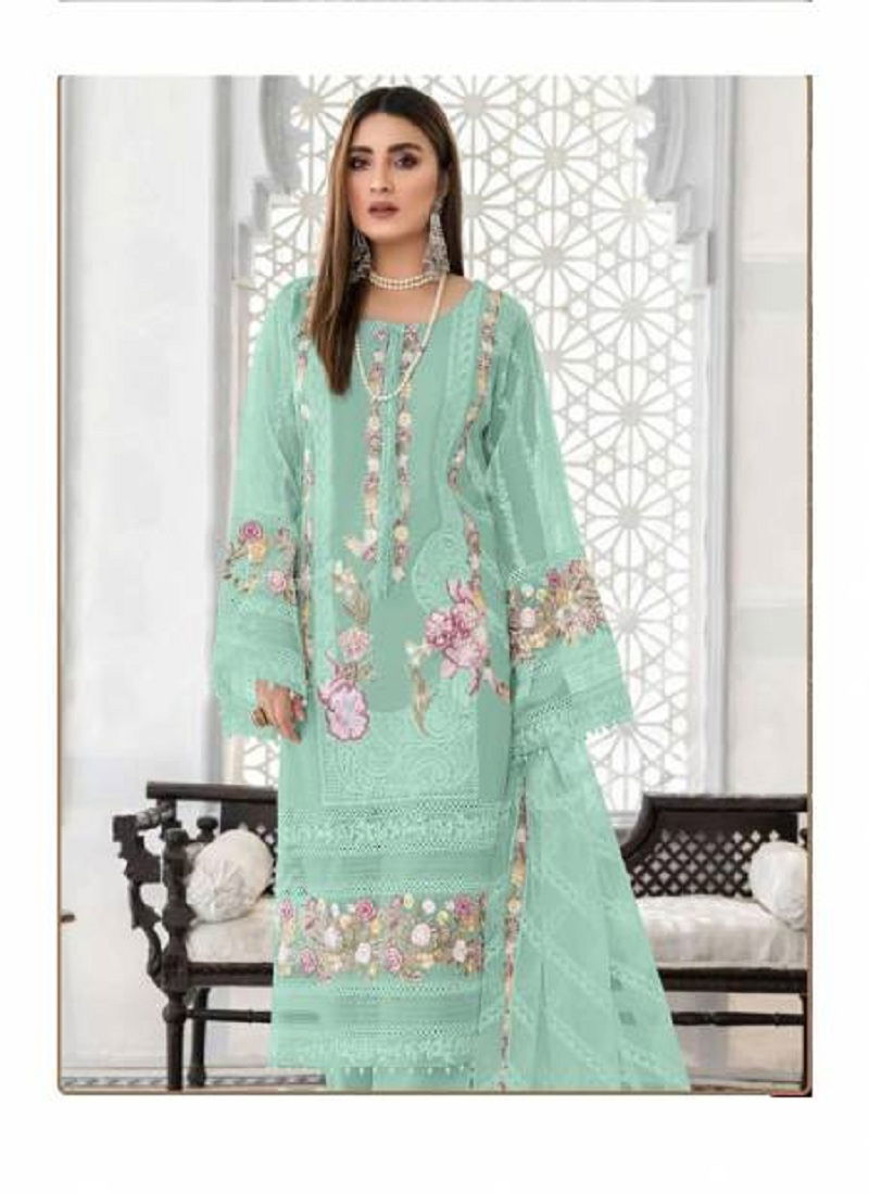 R 1052 By Ramsa Pakistani Suis Catalog