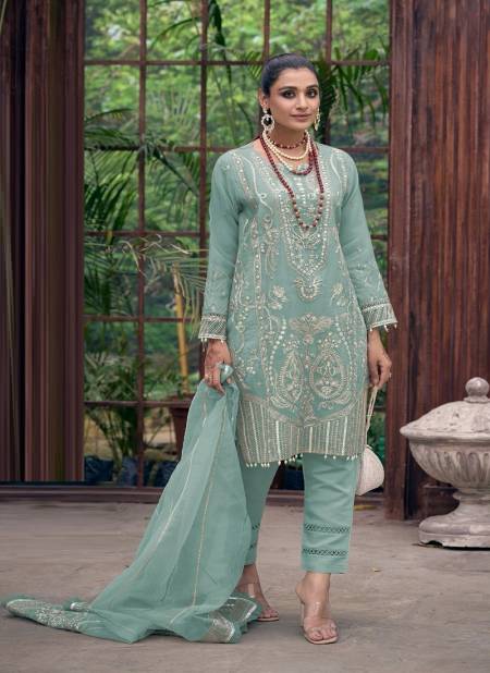R 1086 H To K By Shree Fab Organza Pakistani Suits Wholesale Market In Surat With Price
