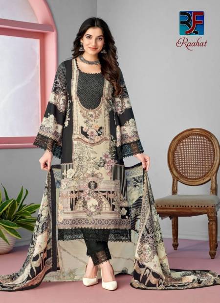 Raahat Vol 1 By Rahi Printed Karachi Cotton Dress Material Wholesalers In Delhi
