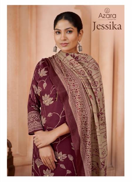 Radhika Azara Jessika Printed Jam Cotton Dress Material Wholesale Price In Surat